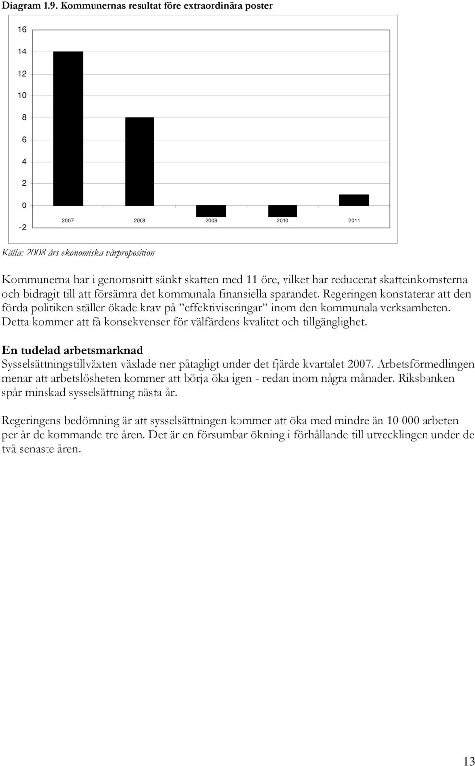 har reducerat skatteinkomsterna och bidragit till att försämra det kommunala finansiella sparandet.