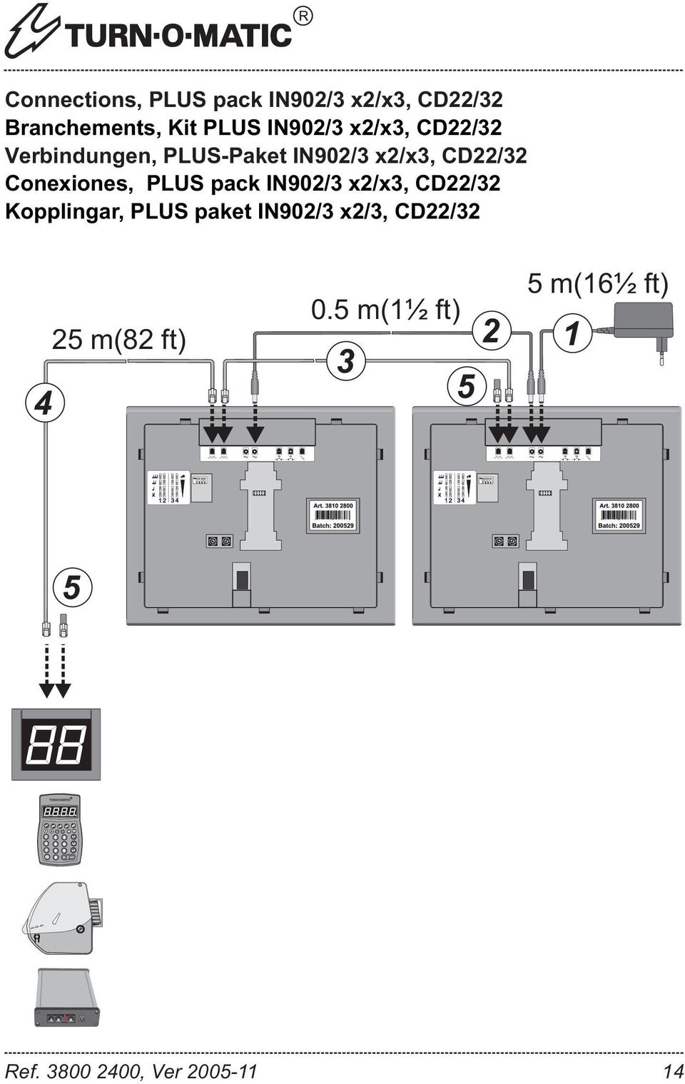 x/3, CD/3 5 m(6½ ft) 0.