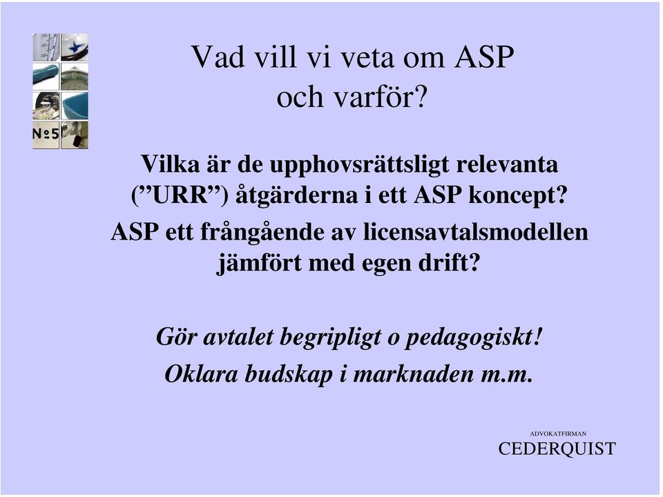 ett ASP koncept?