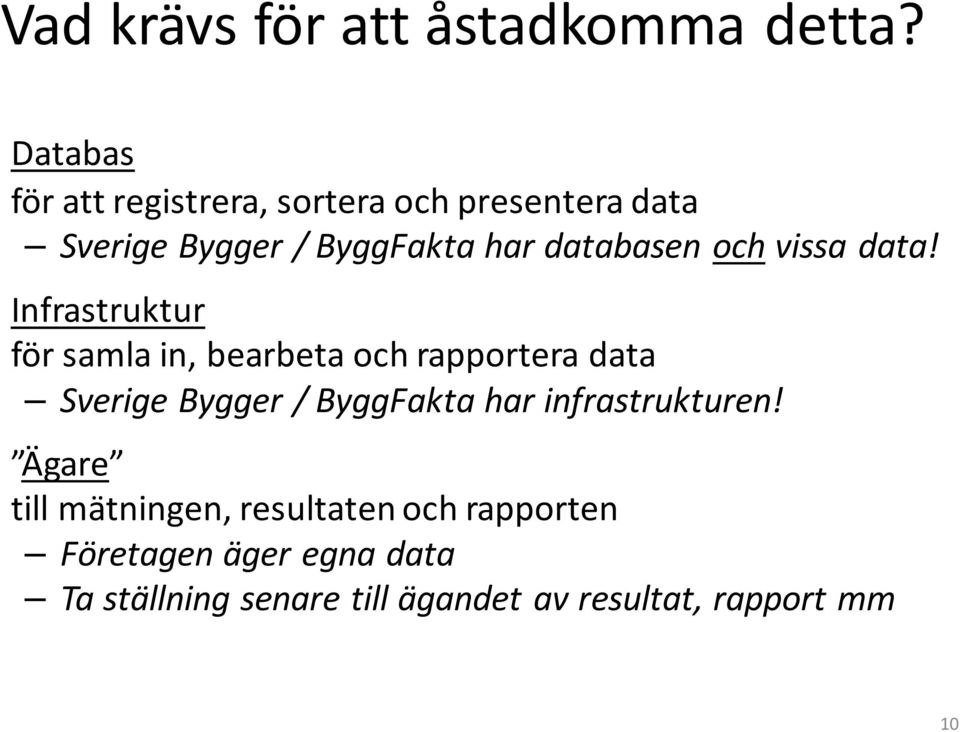 och vissa data!