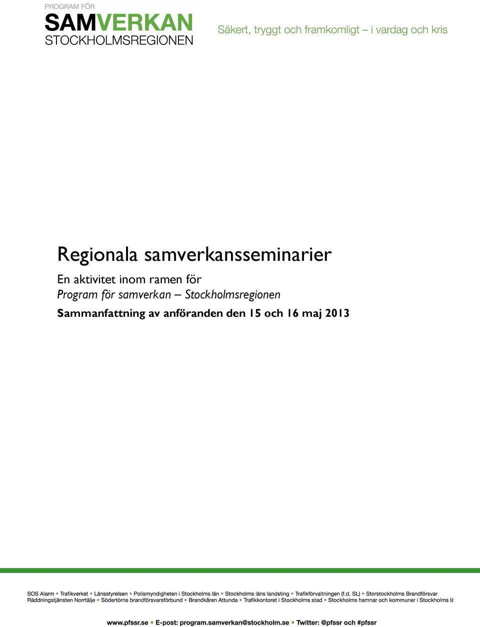 samverkan Stockholmsregionen