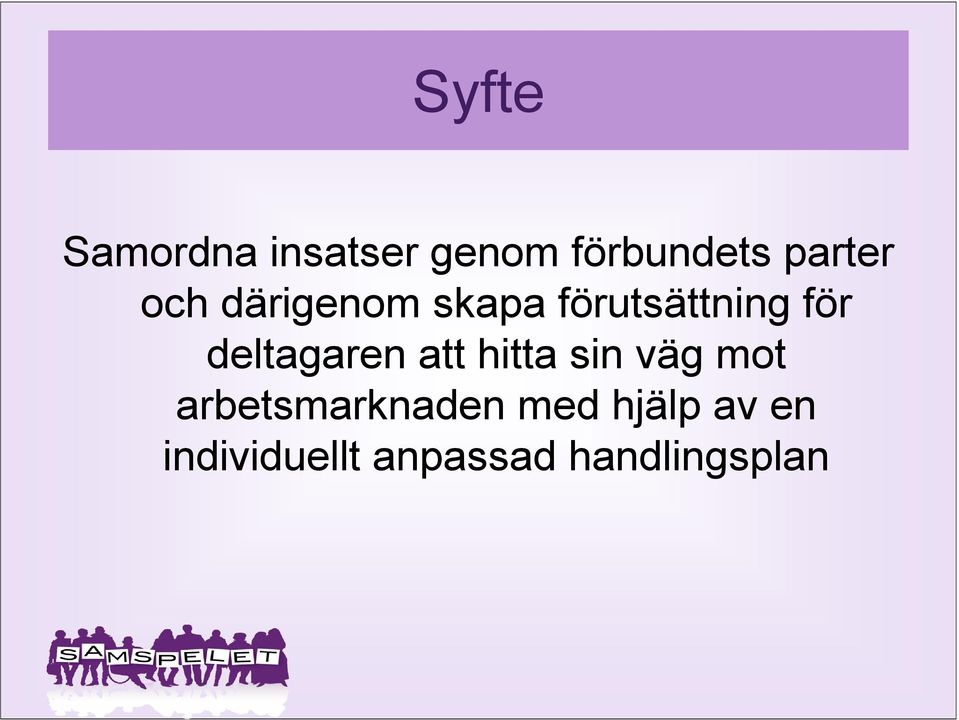 deltagaren att hitta sin väg mot