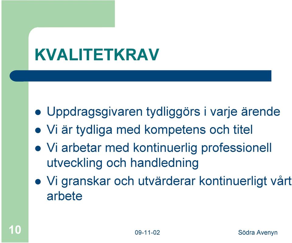 kontinuerlig professionell utveckling och handledning