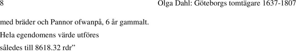 ofwanpå, 6 år gammalt.