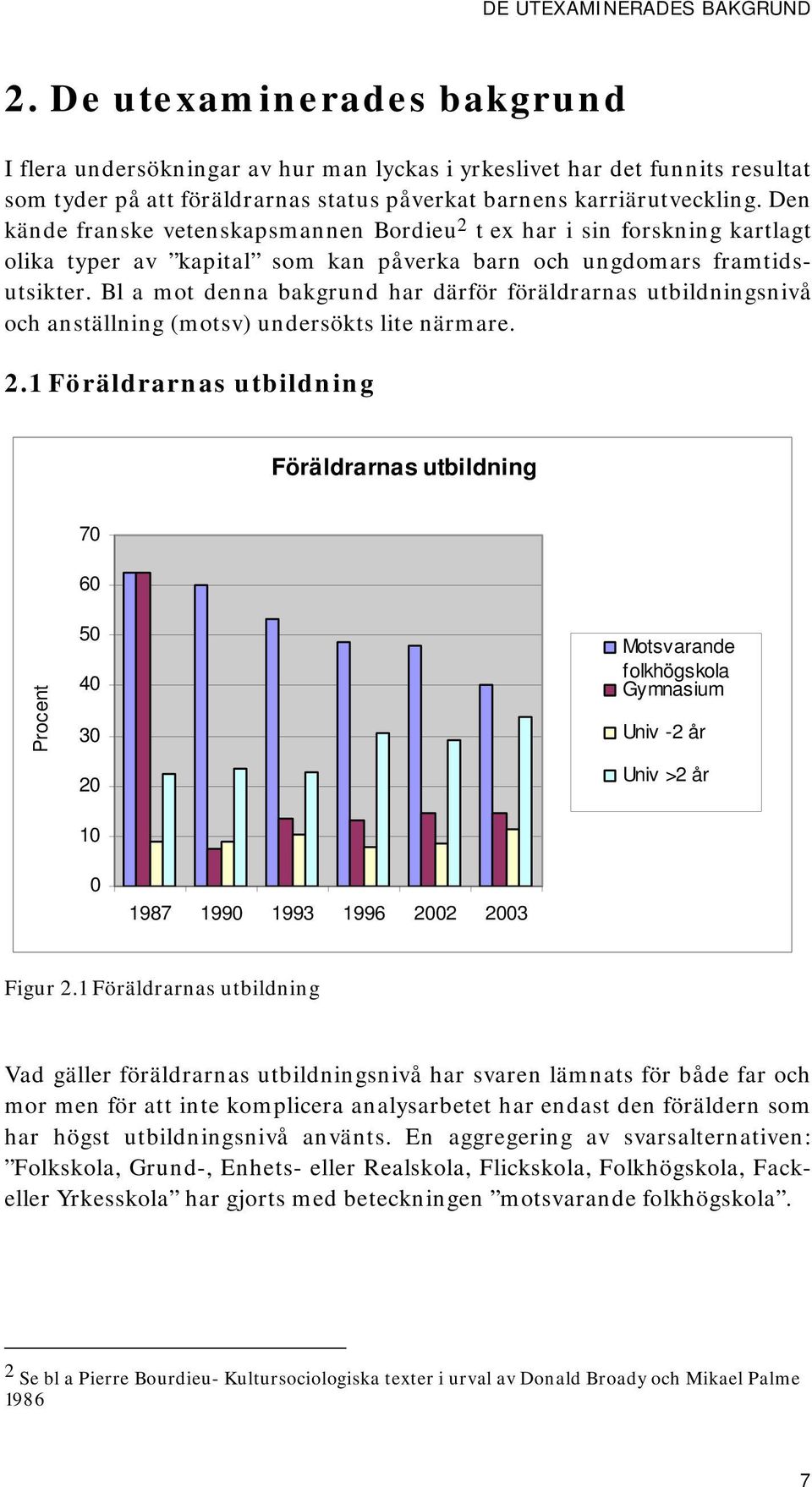 Den kände franske vetenskapsmannen Bordieu 2 t ex har i sin forskning kartlagt olika typer av kapital som kan påverka barn och ungdomars framtidsutsikter.