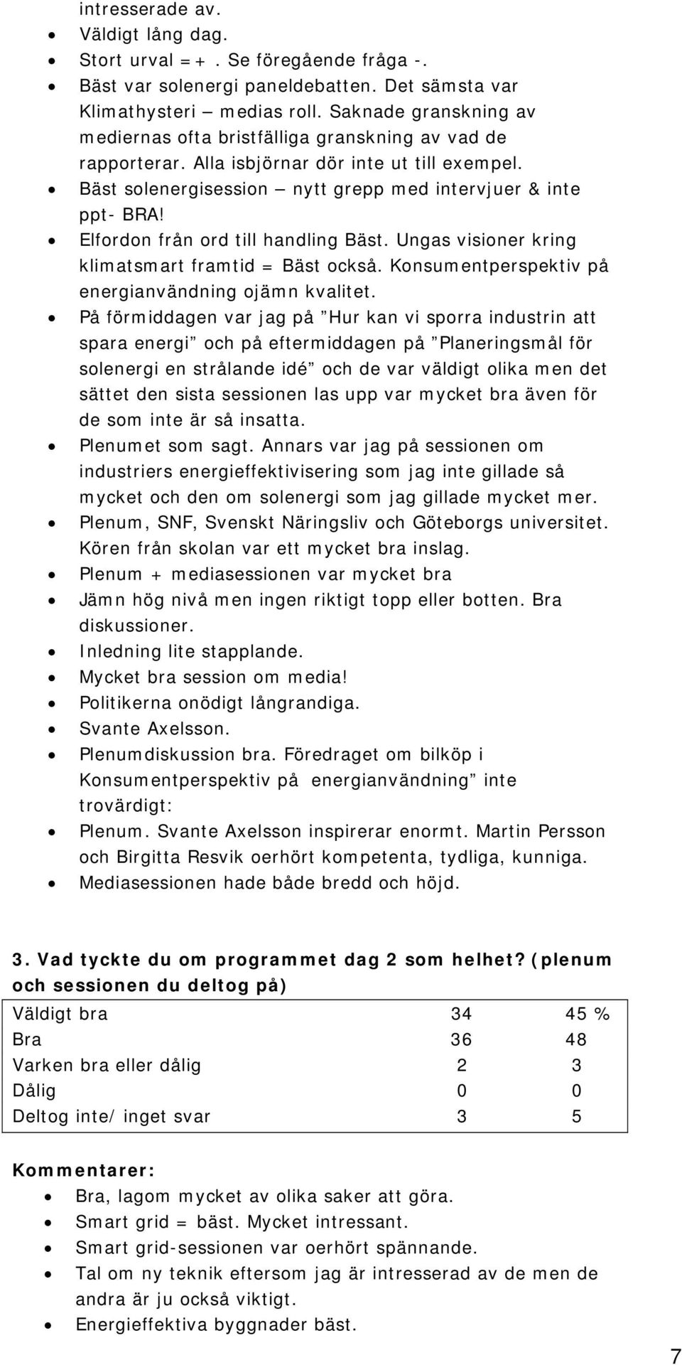 Elfordon från ord till handling Bäst. Ungas visioner kring klimatsmart framtid = Bäst också. Konsumentperspektiv på energianvändning ojämn kvalitet.