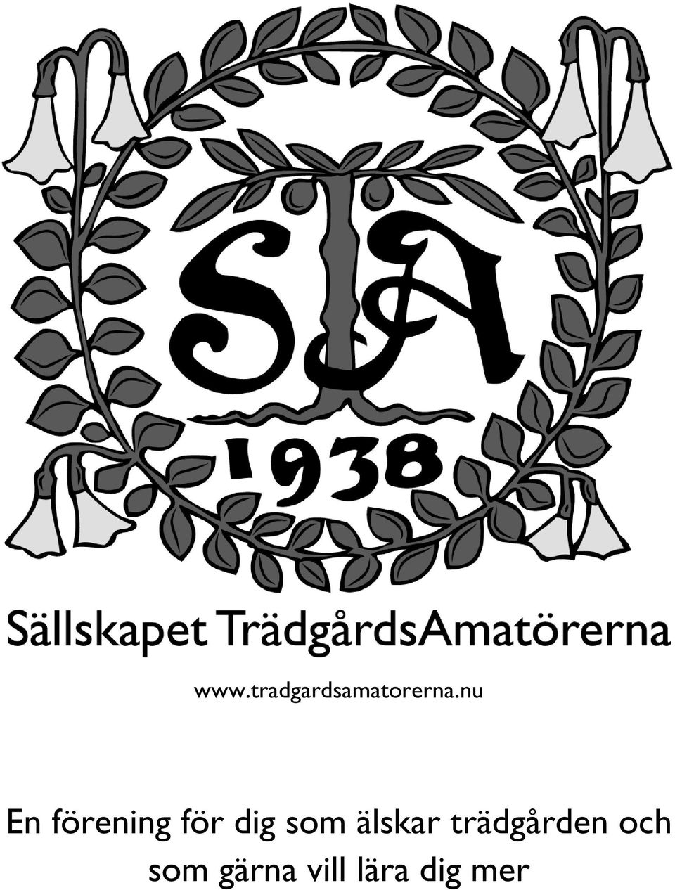 som älskar trädgården