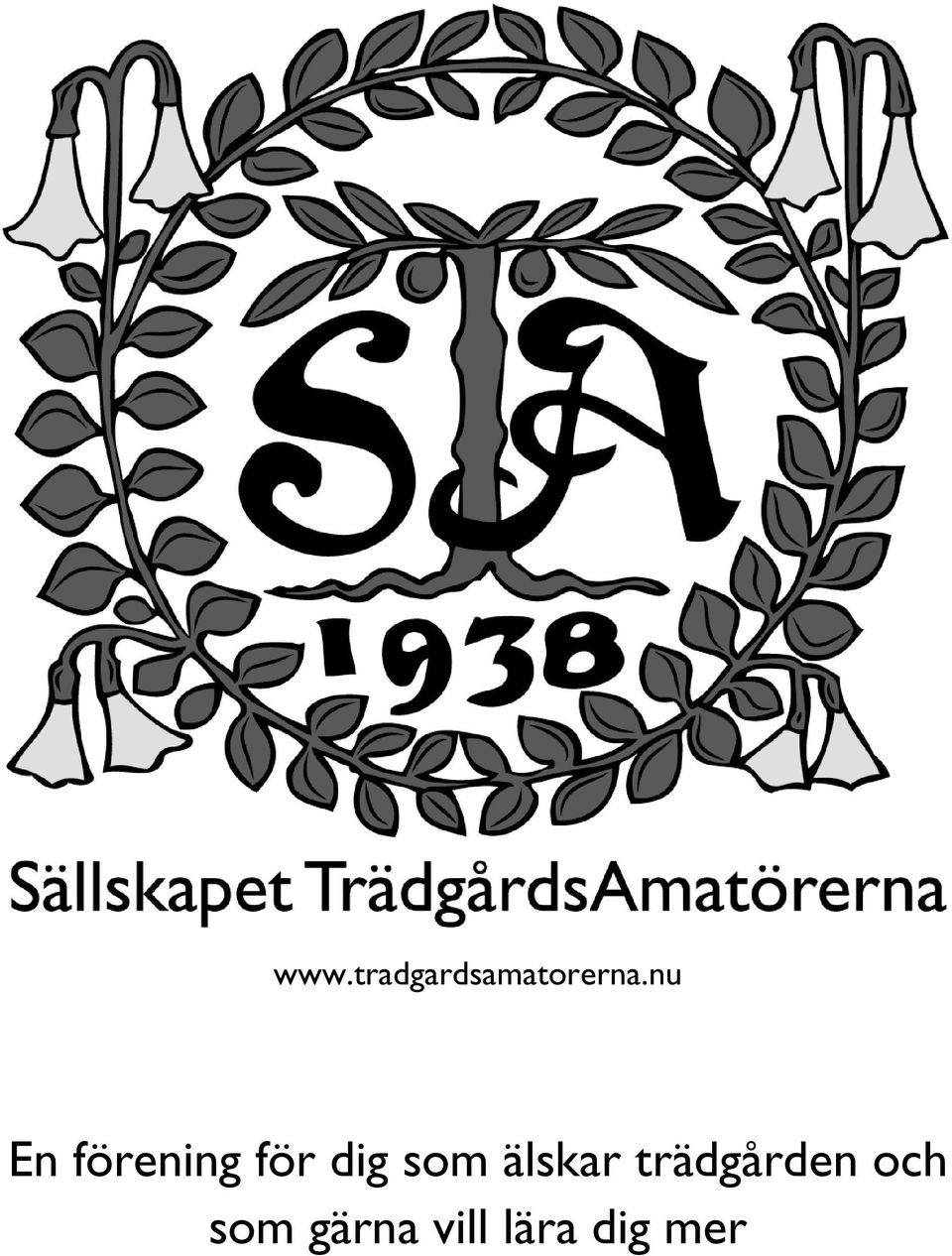 som älskar trädgården