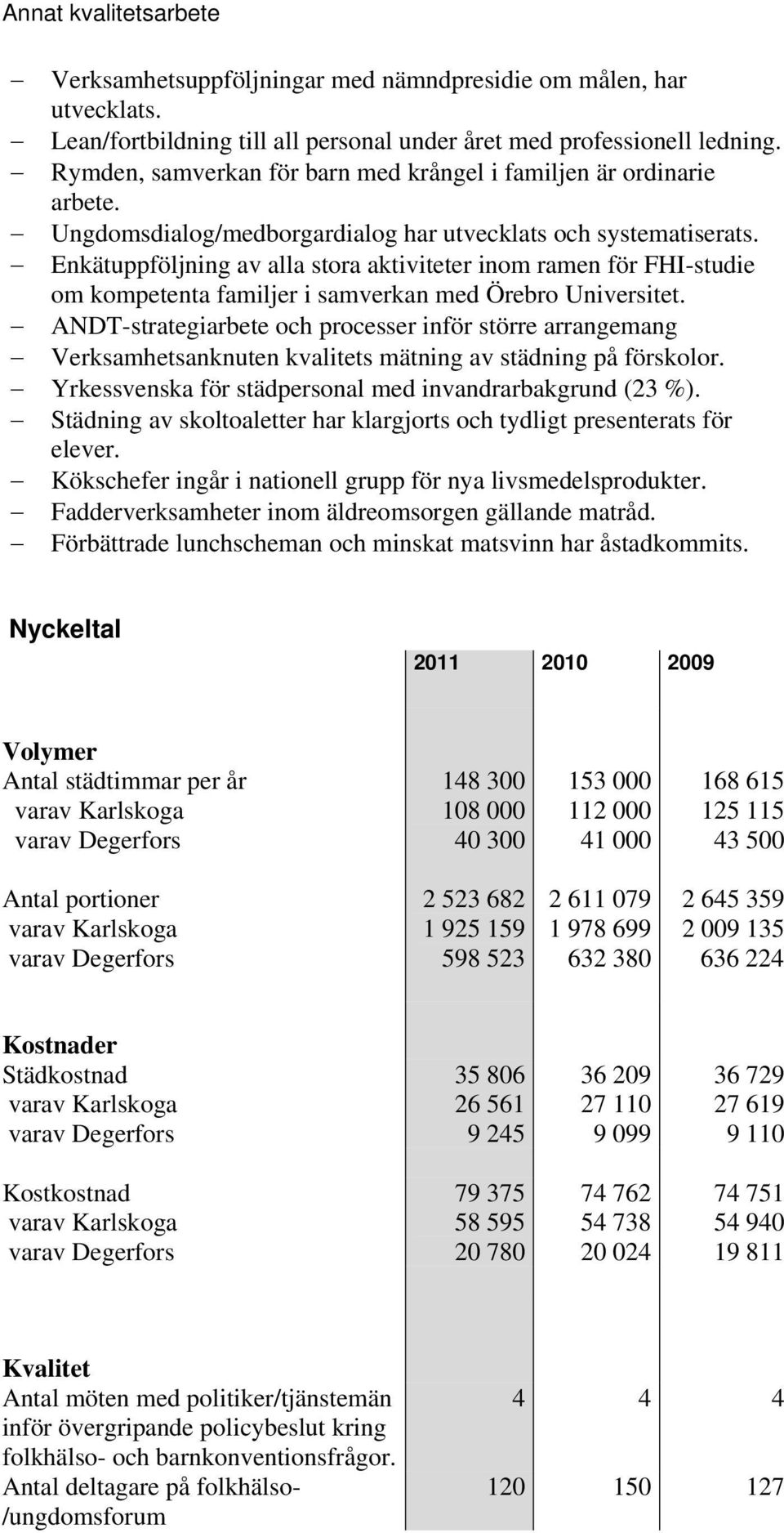 Enkätuppföljning av alla stora aktiviteter inom ramen för FHI-studie om kompetenta familjer i samverkan med Örebro Universitet.