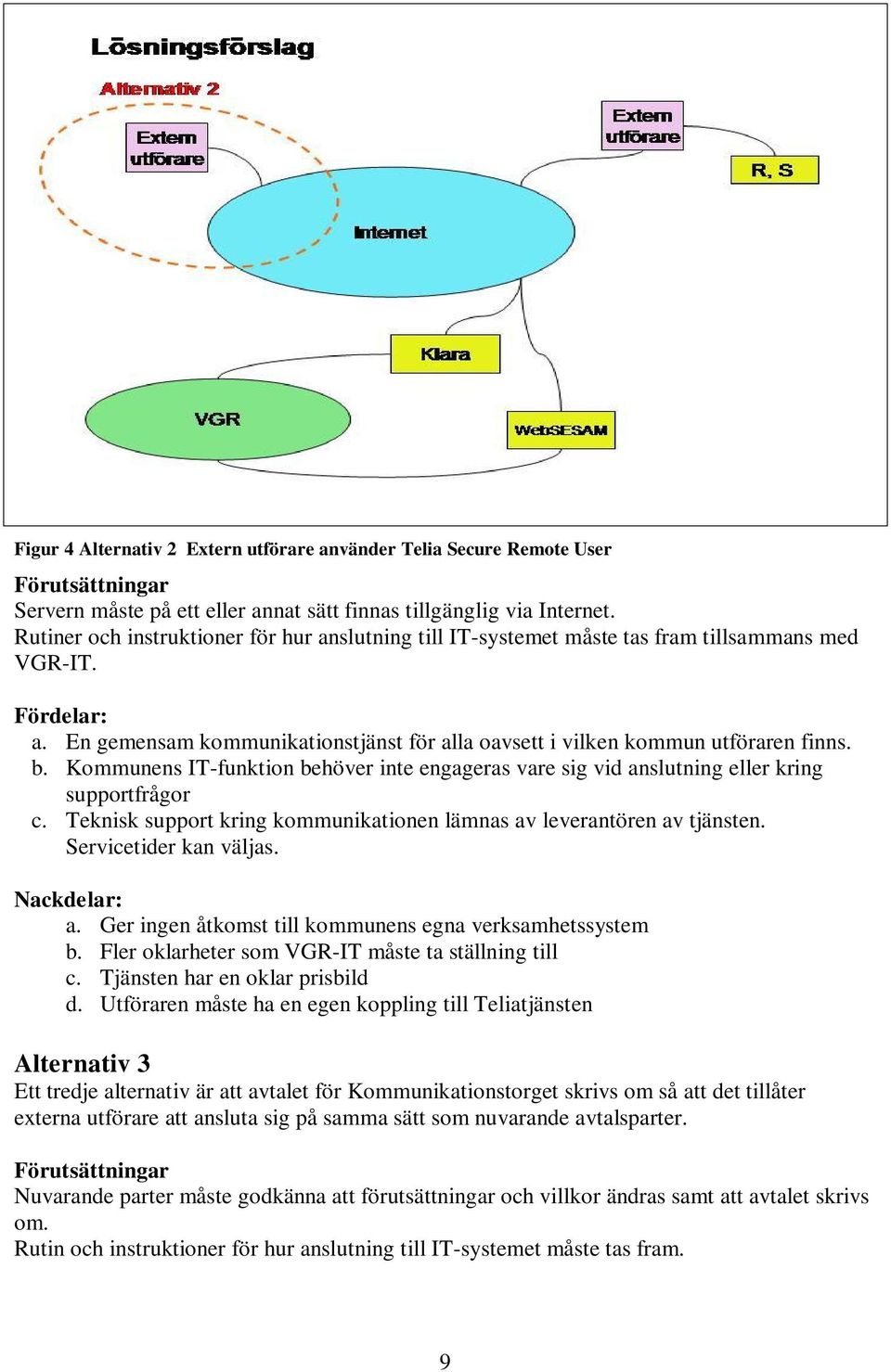 Kommunens IT-funktion behöver inte engageras vare sig vid anslutning eller kring supportfrågor c. Teknisk support kring kommunikationen lämnas av leverantören av tjänsten. Servicetider kan väljas.