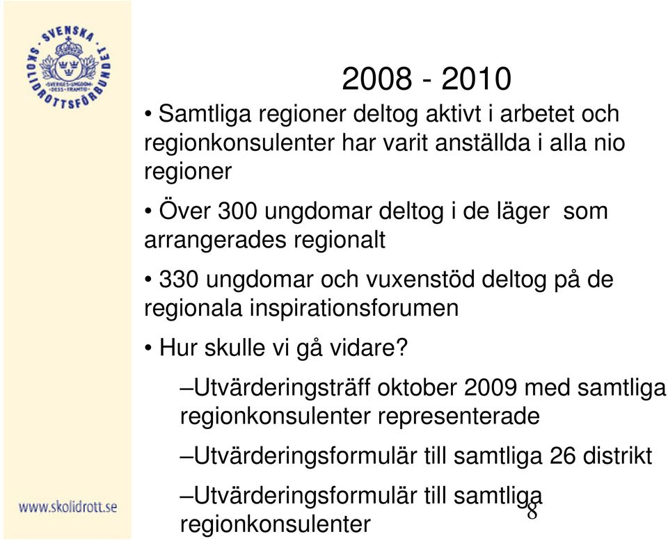 regionala inspirationsforumen Hur skulle vi gå vidare?