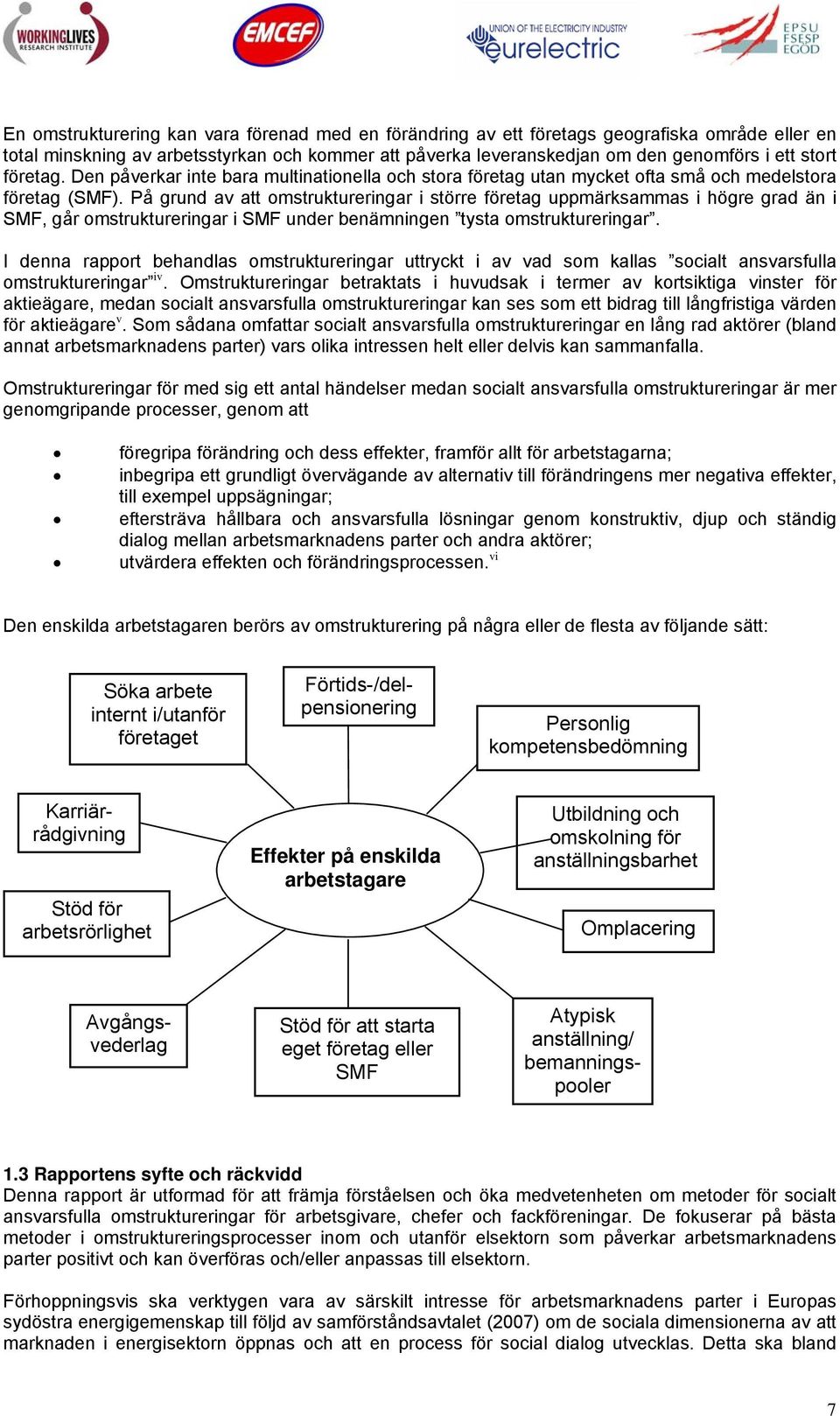 På grund av att omstruktureringar i större företag uppmärksammas i högre grad än i SMF, går omstruktureringar i SMF under benämningen tysta omstruktureringar.