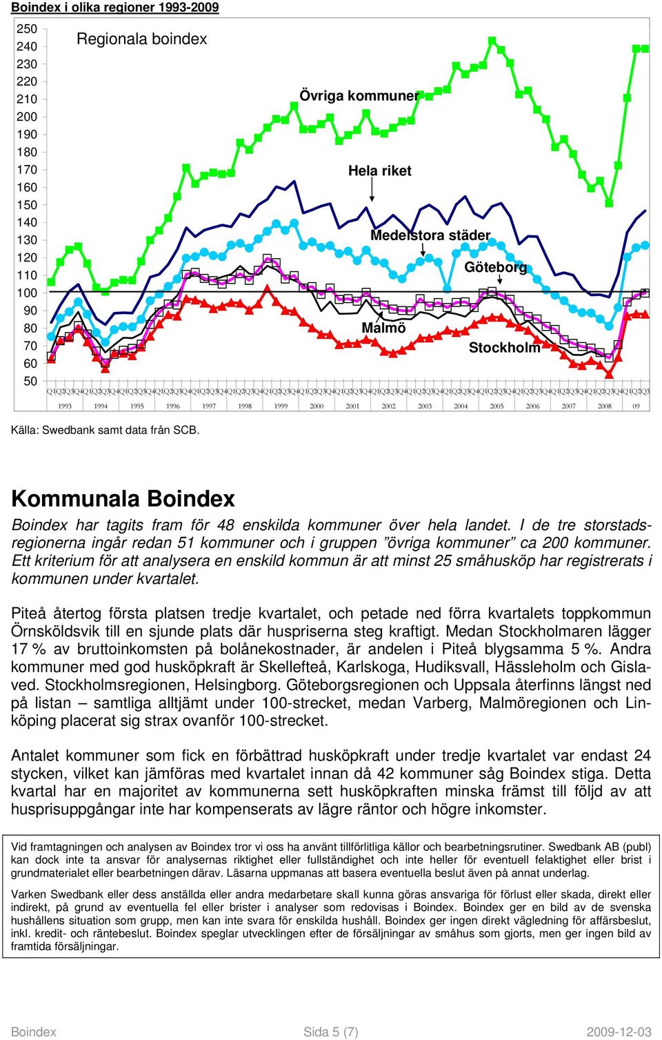 I de tre storstadsregionerna ingår redan 51 kommuner och i gruppen övriga kommuner ca 200 kommuner.