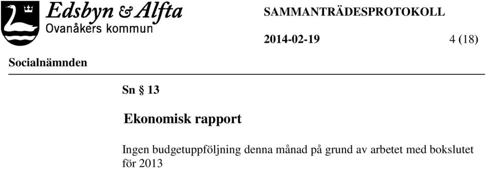 budgetuppföljning denna månad