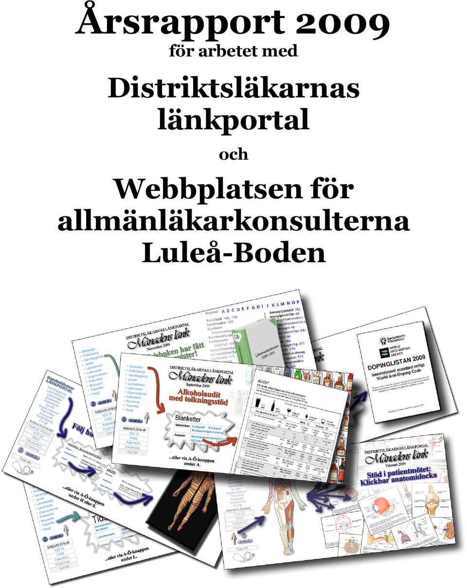 länkportal och Webbplatsen