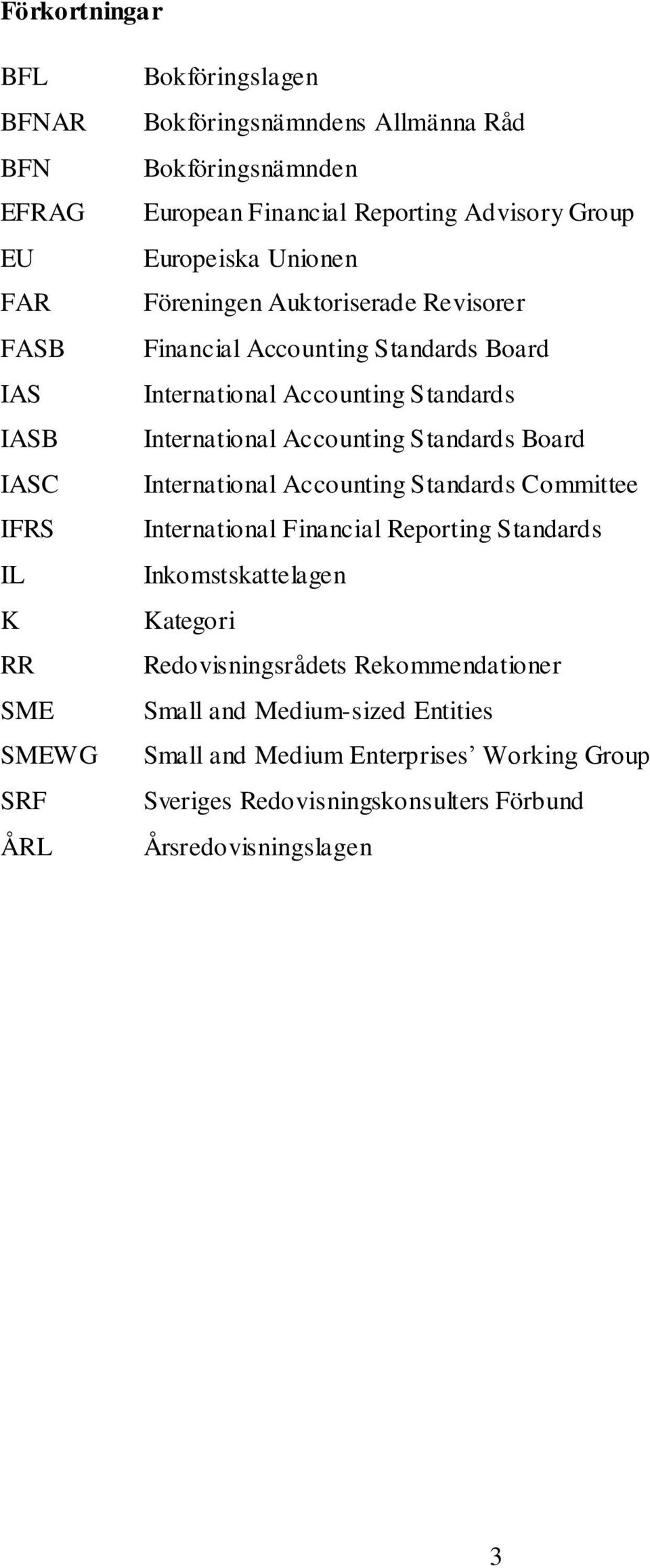 Standards International Accounting Standards Board International Accounting Standards Committee International Financial Reporting Standards Inkomstskattelagen