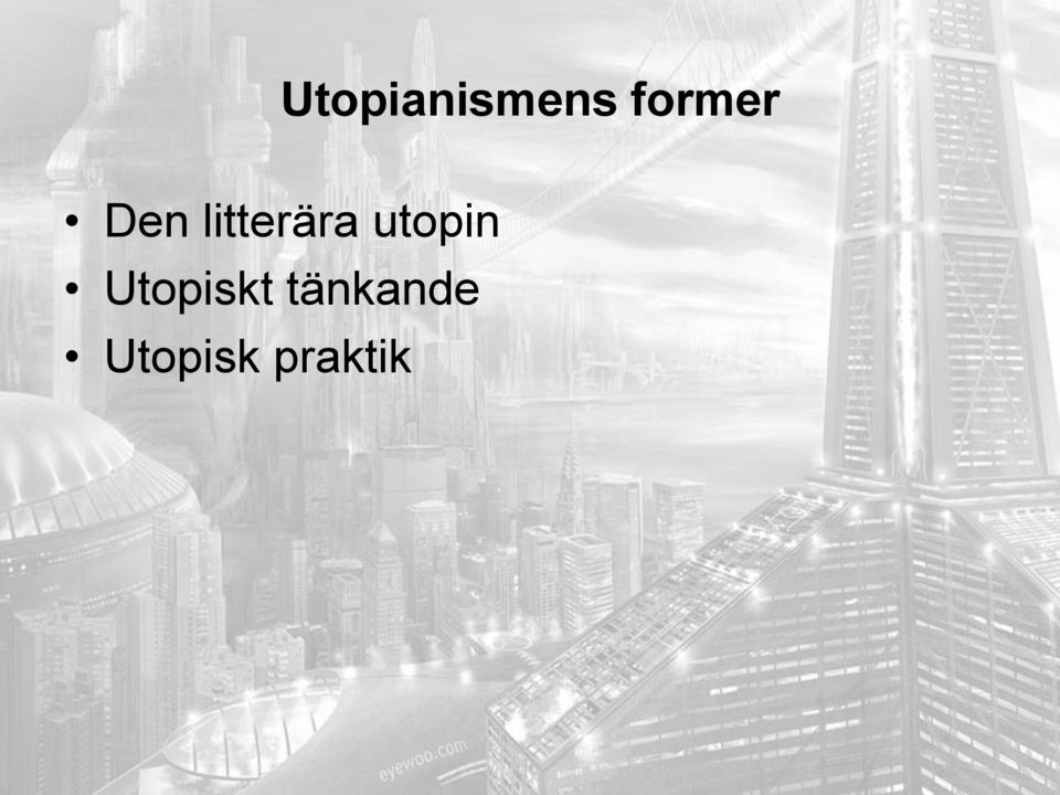 litterära utopin