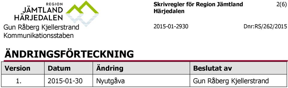 Beslutat av 1.