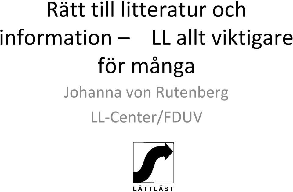 viktigare för många