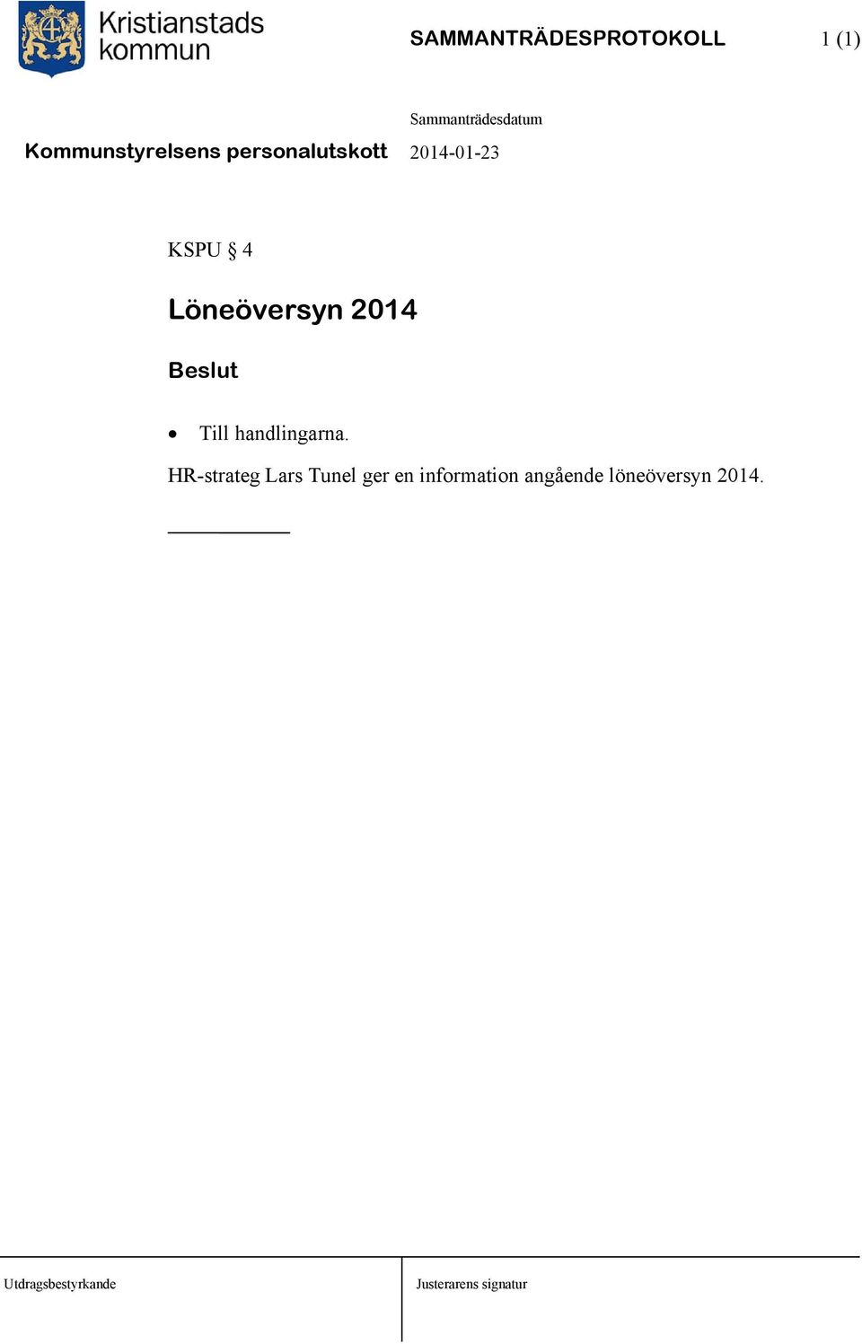 HR-strateg Lars Tunel ger