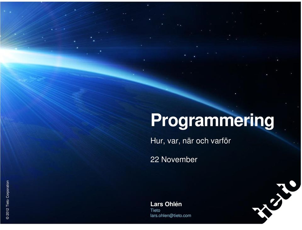 22 November Lars