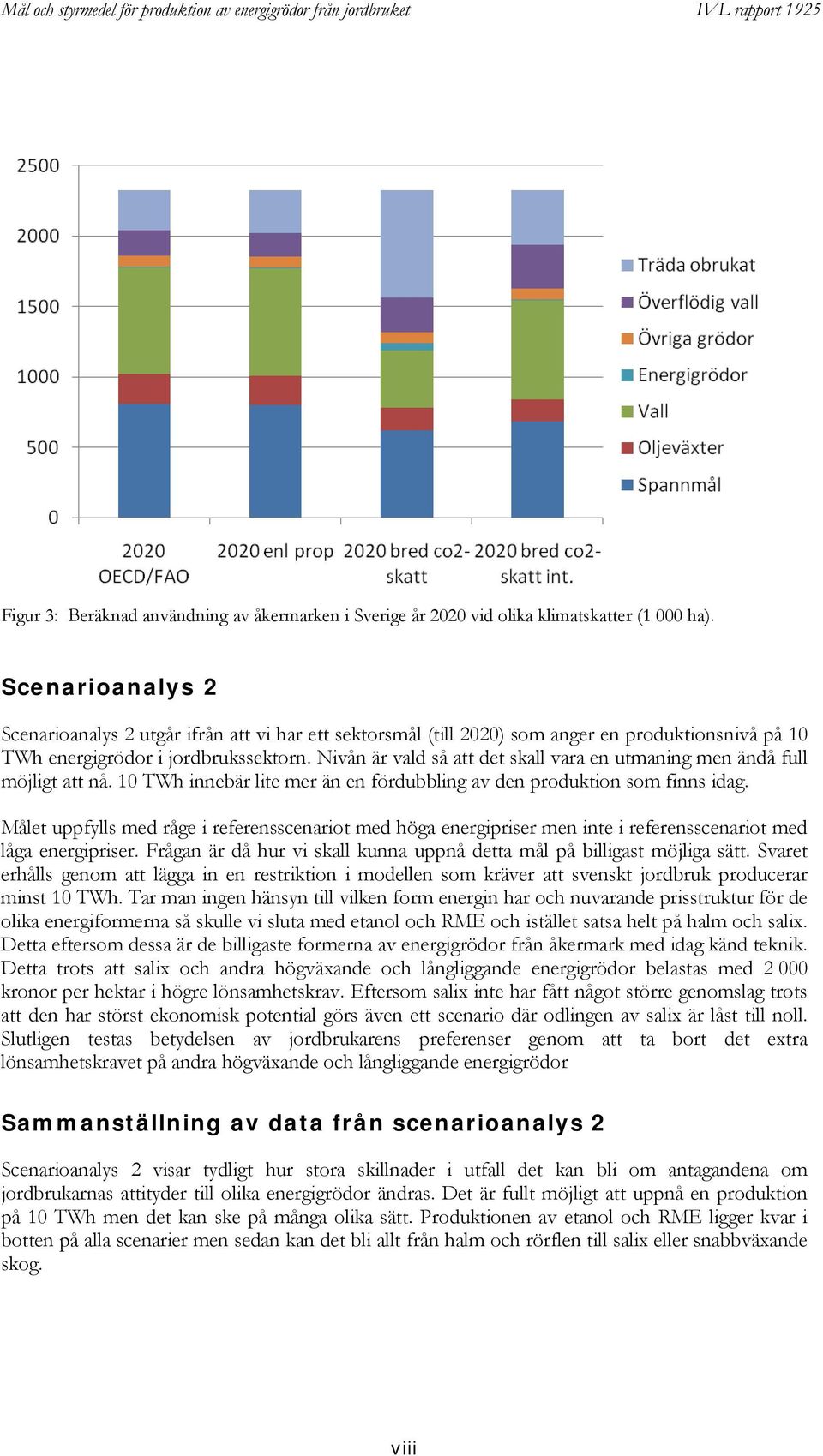 Nivån är vald så att det skall vara en utmaning men ändå full möjligt att nå. 10 TWh innebär lite mer än en fördubbling av den produktion som finns idag.