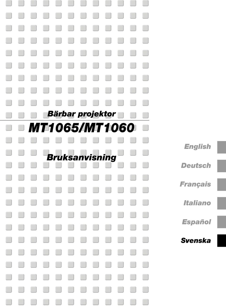 Bruksanvisning English