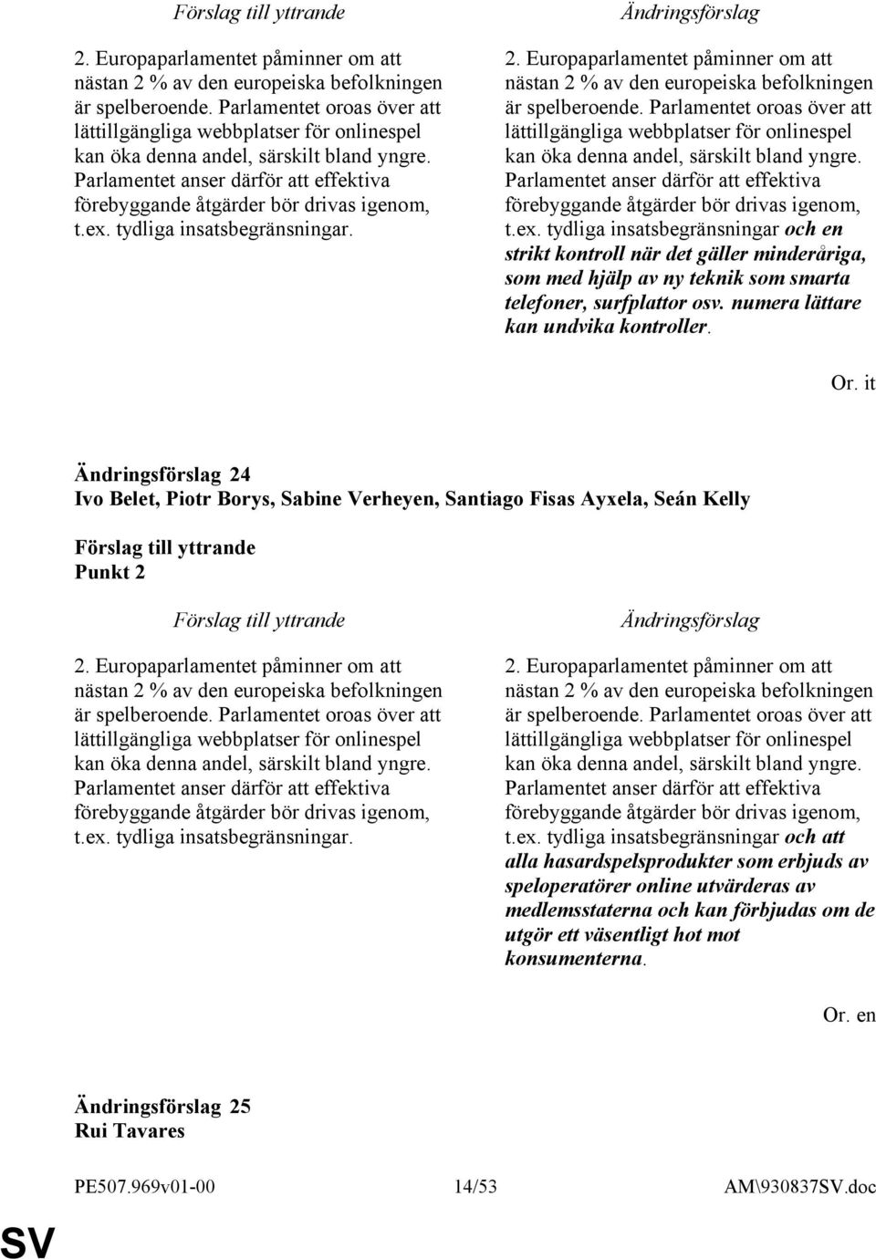 tydliga insatsbegränsningar.   tydliga insatsbegränsningar och en strikt kontroll när det gäller minderåriga, som med hjälp av ny teknik som smarta telefoner, surfplattor osv.