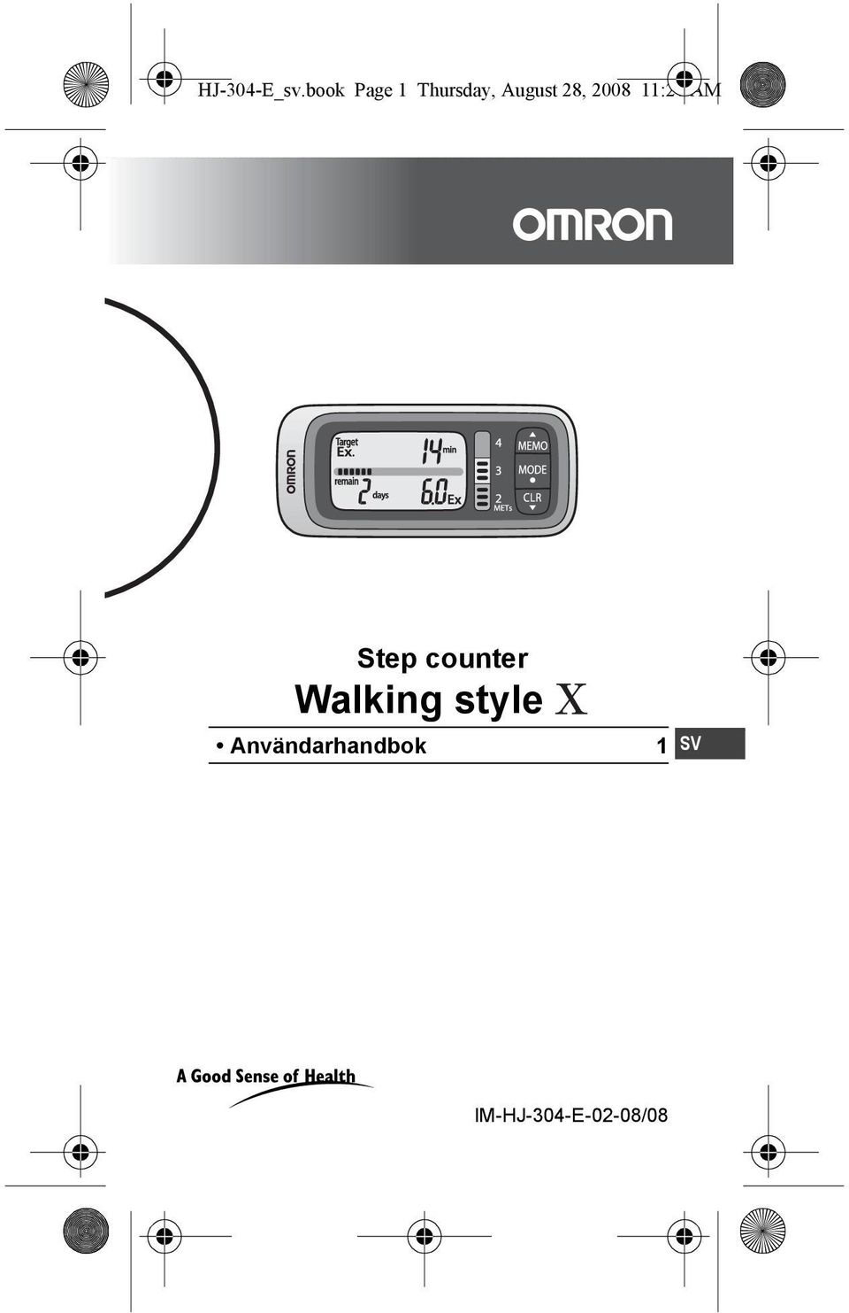 28, 2008 11:27 AM Step counter