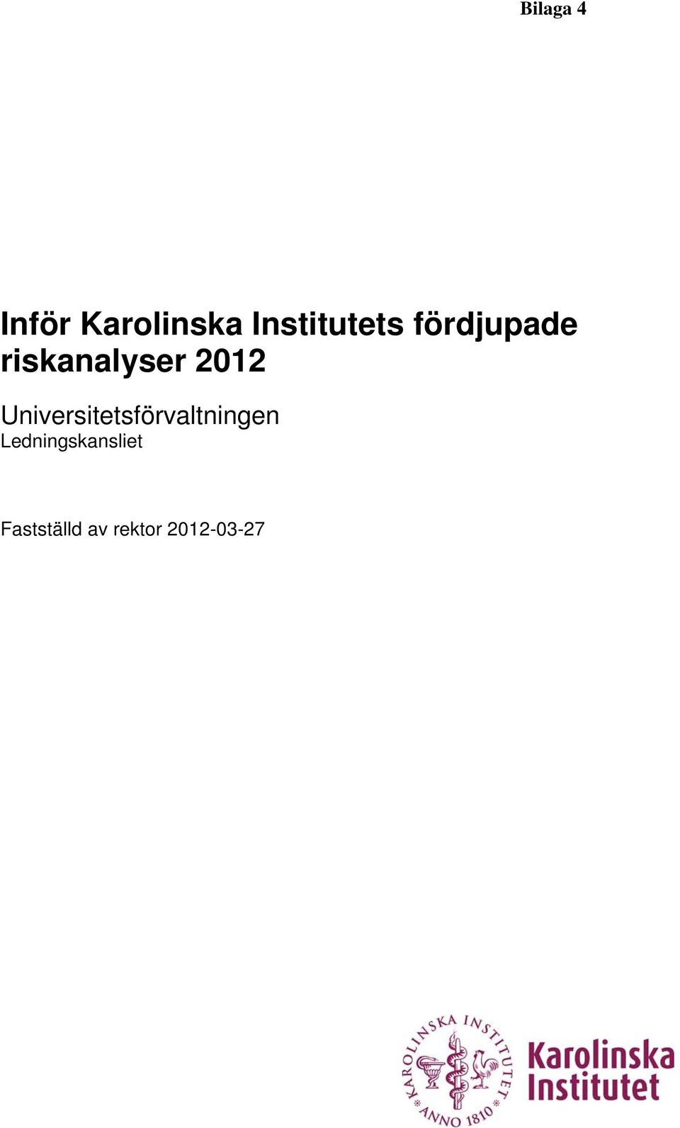 riskanalyser 2012