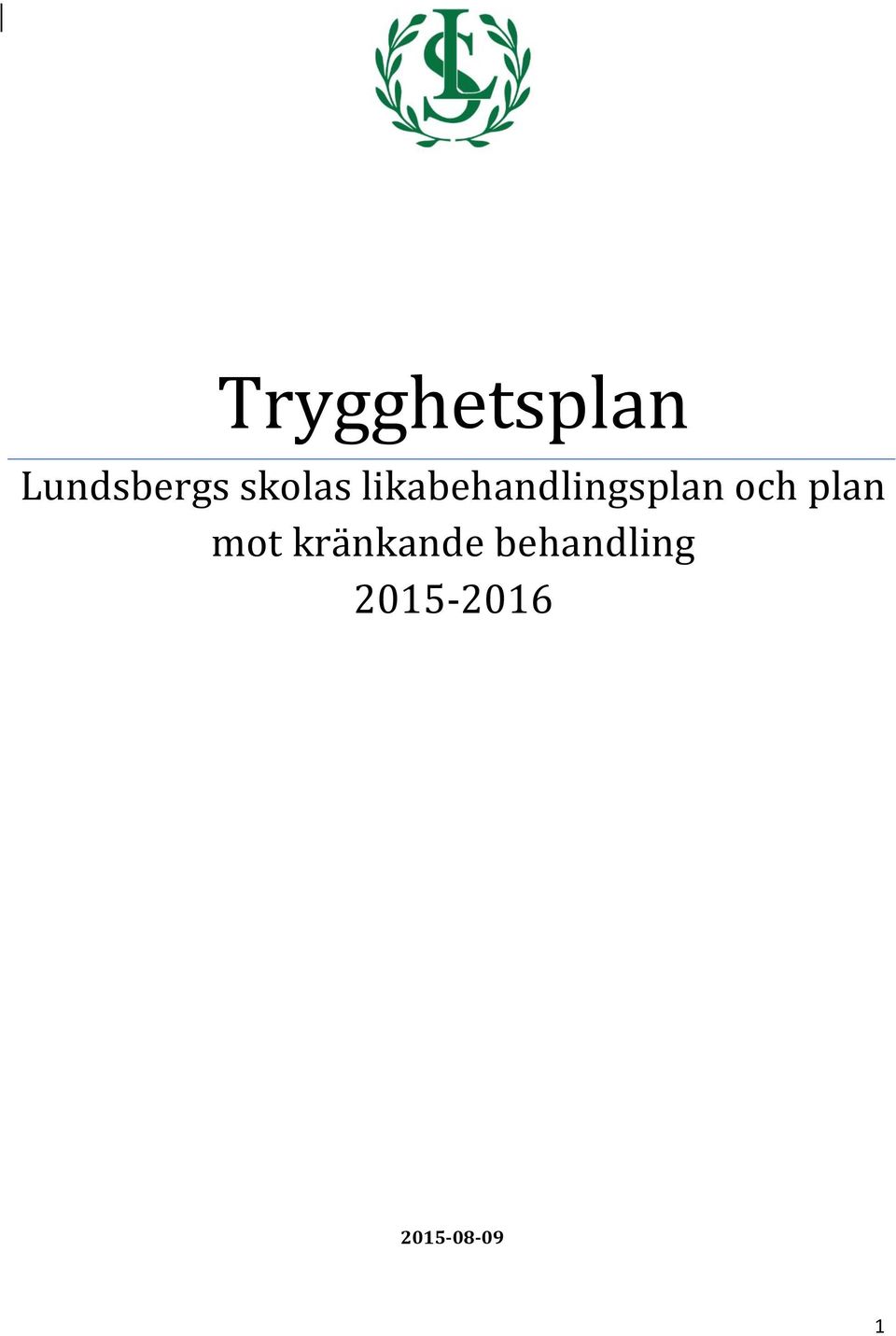 och plan mot kränkande