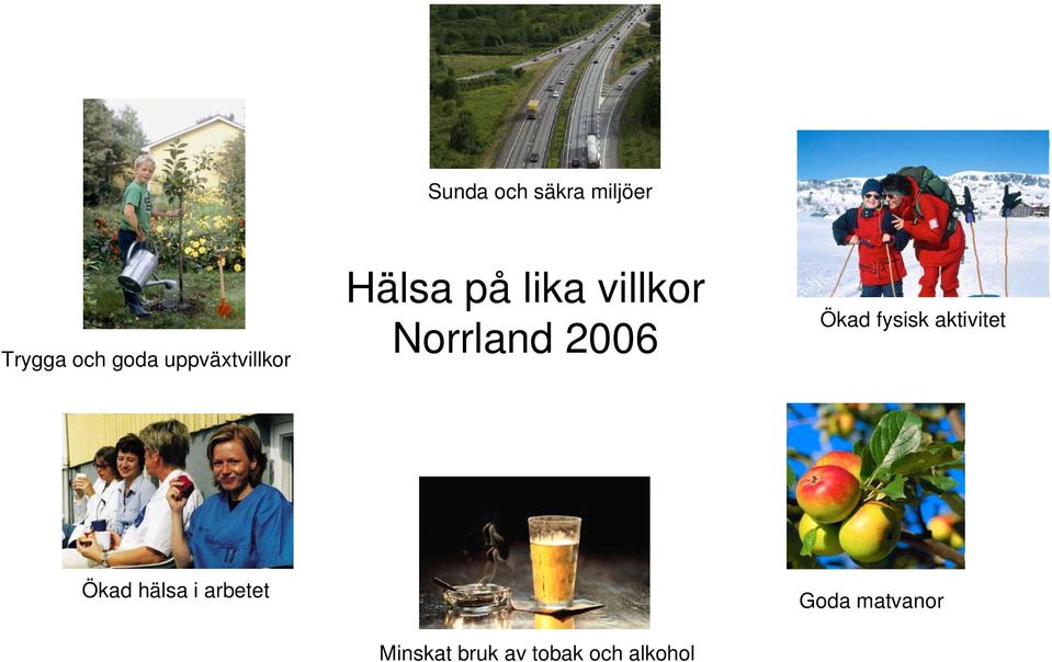 Norrland 26 Ökad fysisk aktivitet Ökad hälsa