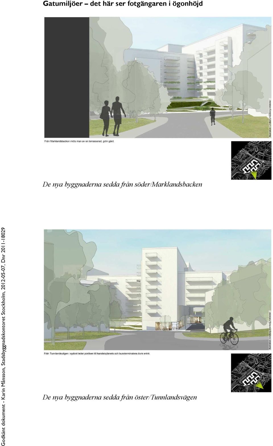 från söder/marklandsbacken De nya
