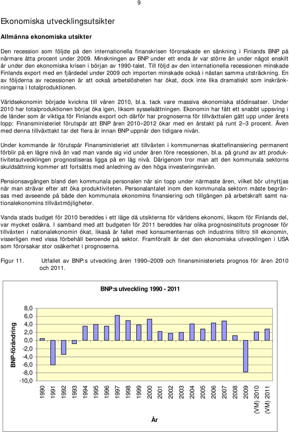 Till följd av den internationella recessionen minskade Finlands export med en fjärdedel under 2009 och importen minskade också i nästan samma utsträckning.