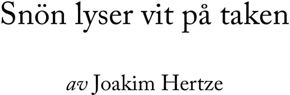 på taken