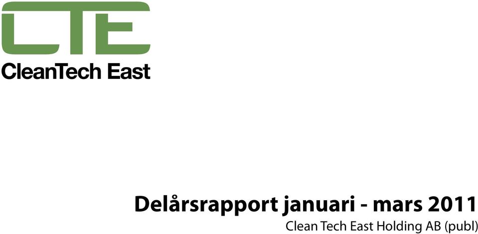 Clean Tech East