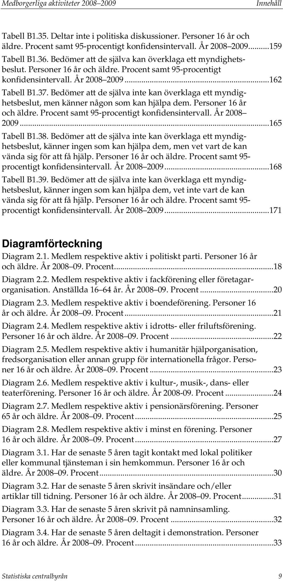 Bedömer att de själva inte kan överklaga ett myndighetsbeslut, men känner någon som kan hjälpa dem. Personer 16 år och äldre. Procent samt 95-procentigt konfidensintervall. År 2008 2009.