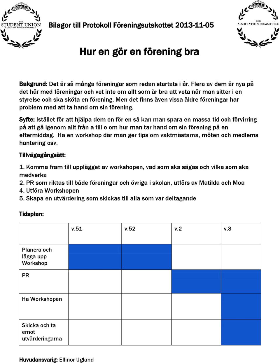 Men det finns även vissa äldre föreningar har problem med att ta hand om sin förening.