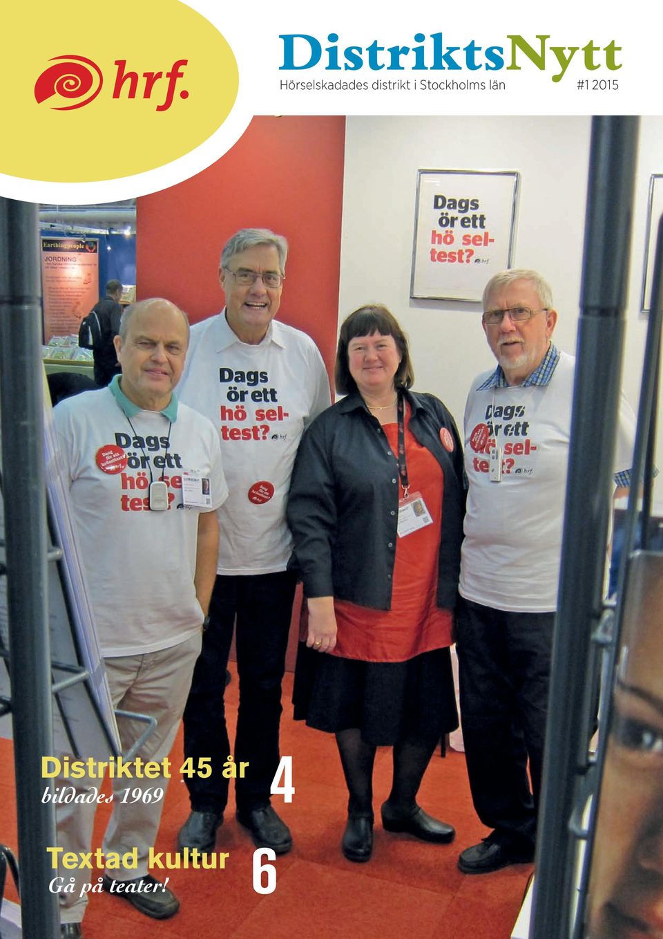 Distriktet 45 år bildades