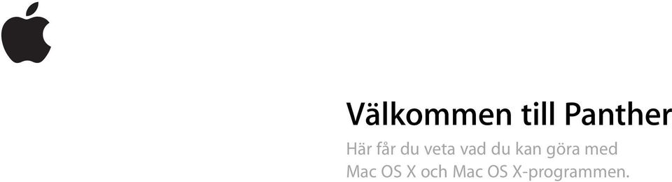 kan göra med Mac OS X