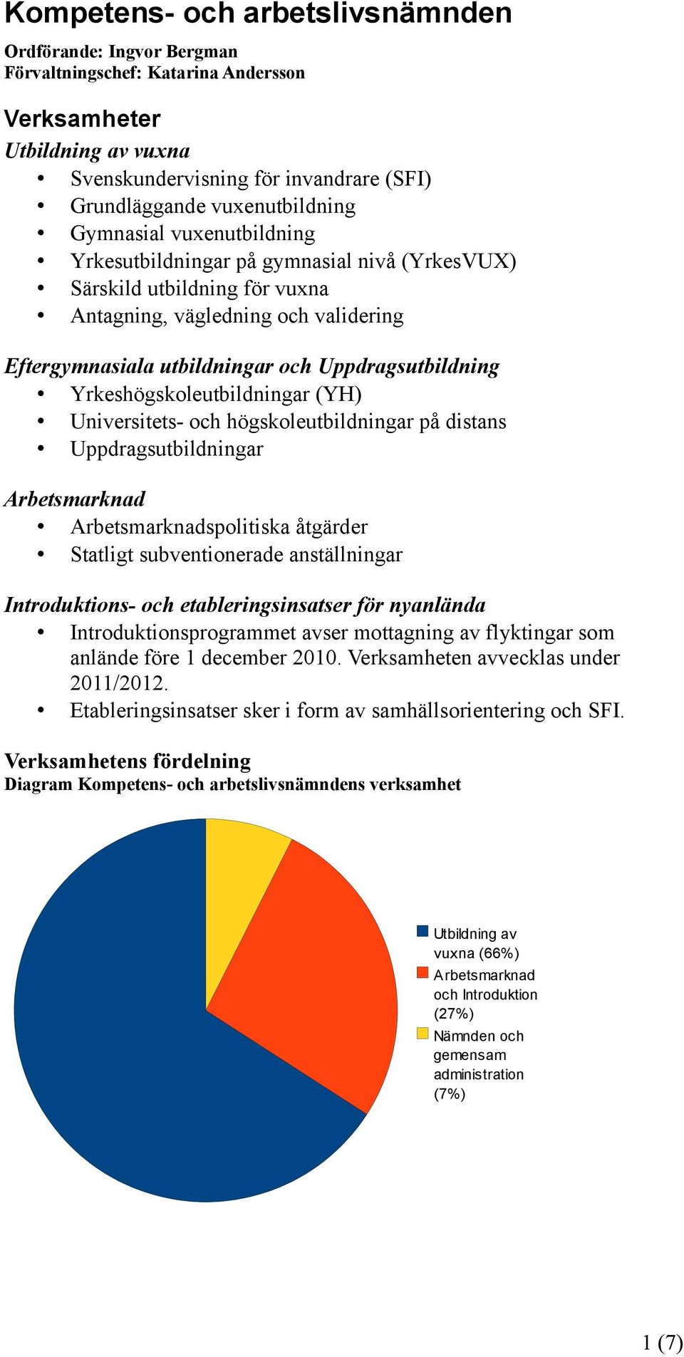 Yrkeshögskoleutbildningar (YH) Universitets- och högskoleutbildningar på distans Uppdragsutbildningar Arbetsmarknad Arbetsmarknadspolitiska åtgärder Statligt subventionerade anställningar