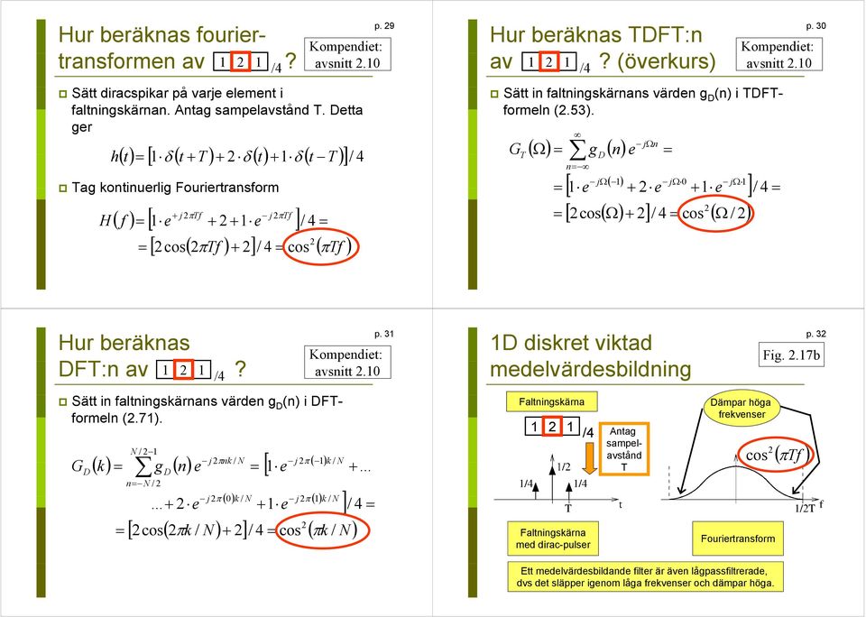 4 p. 3 Kompndi: avni.0 dir viad mdlvärdbildnin d i p. 3 Fi..7b Sä in falninärnan värdn (n) i Fformln (.7). n 