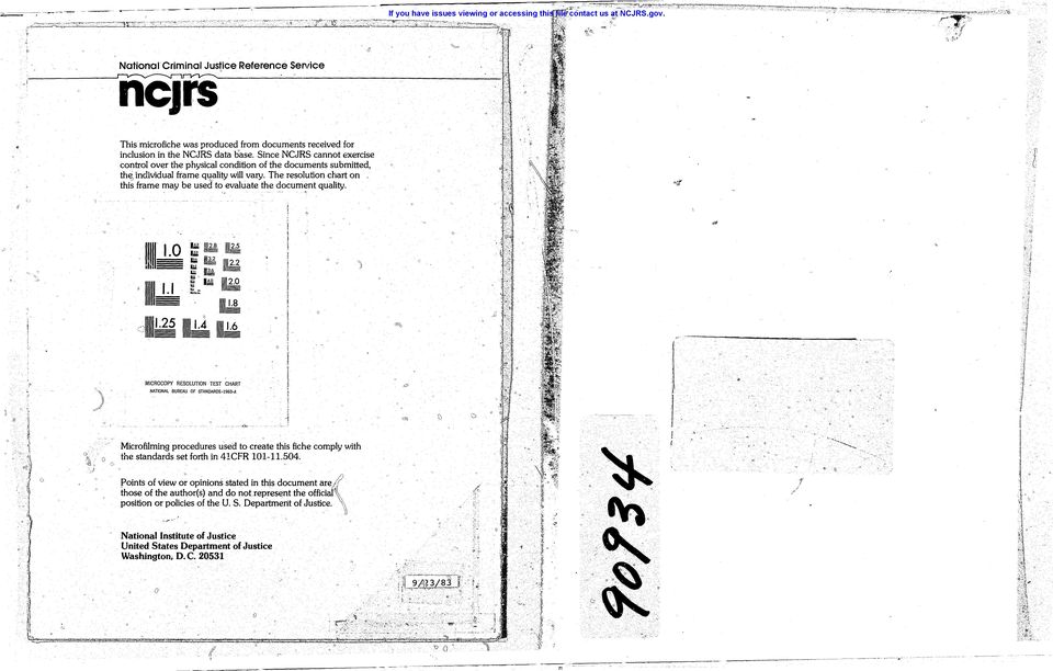 The resolution chart on this frame may be used to evaluate the document quality..y. l \;..0 ; III. :JIIIII.25.4.