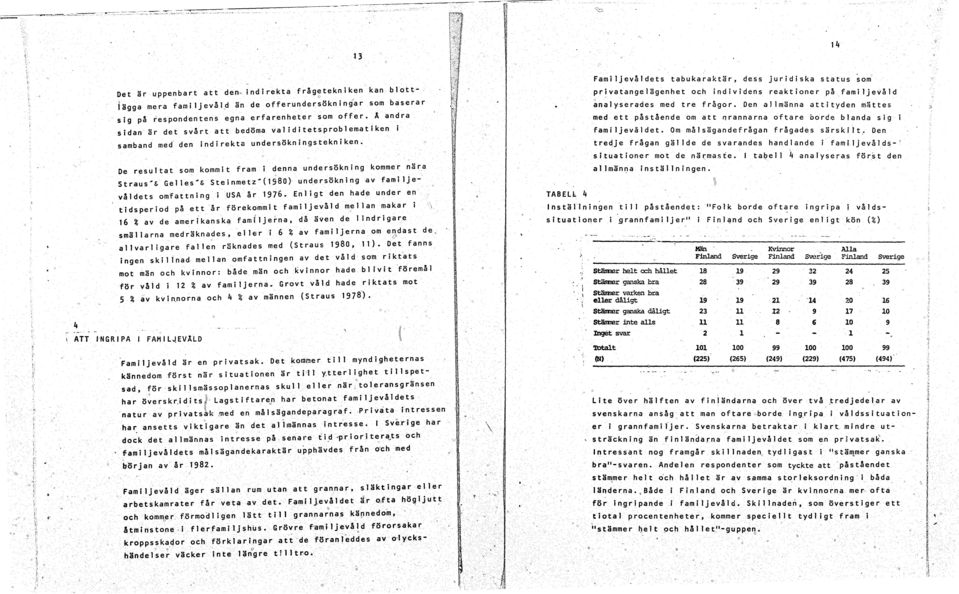 kan blott- som baserar andra De resultat som kommit fram i denna underskning kommer nara Straus & Gelles & Steinmetz (~80) underskning av familjevaldets omfattning i USA ar 97.