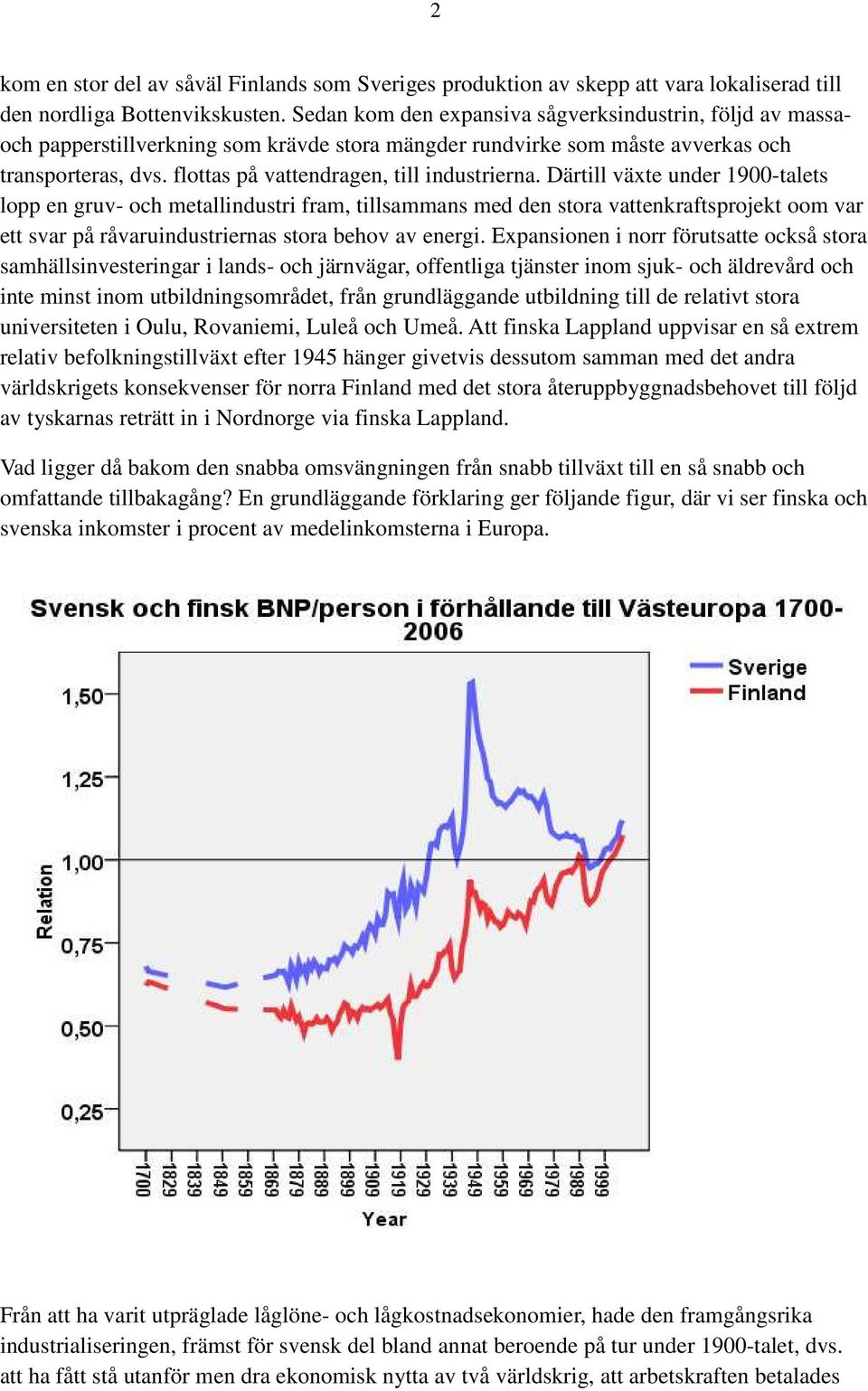 flottas på vattendragen, till industrierna.