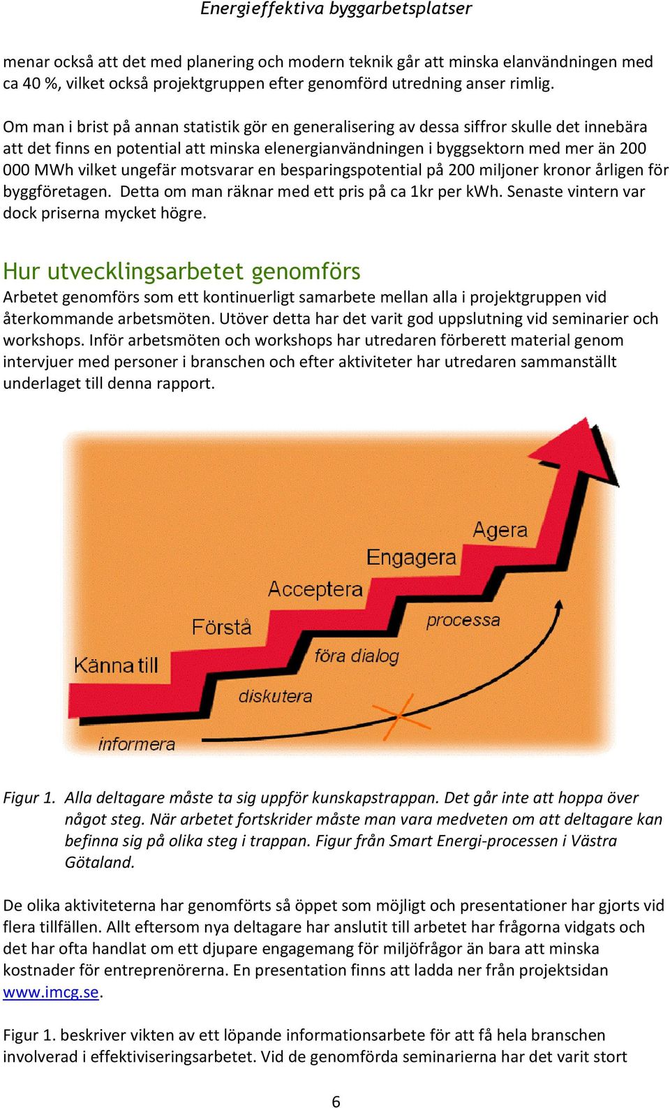 ungefär motsvarar en besparingspotential på 200 miljoner kronor årligen för byggföretagen. Detta om man räknar med ett pris på ca 1kr per kwh. Senaste vintern var dock priserna mycket högre.