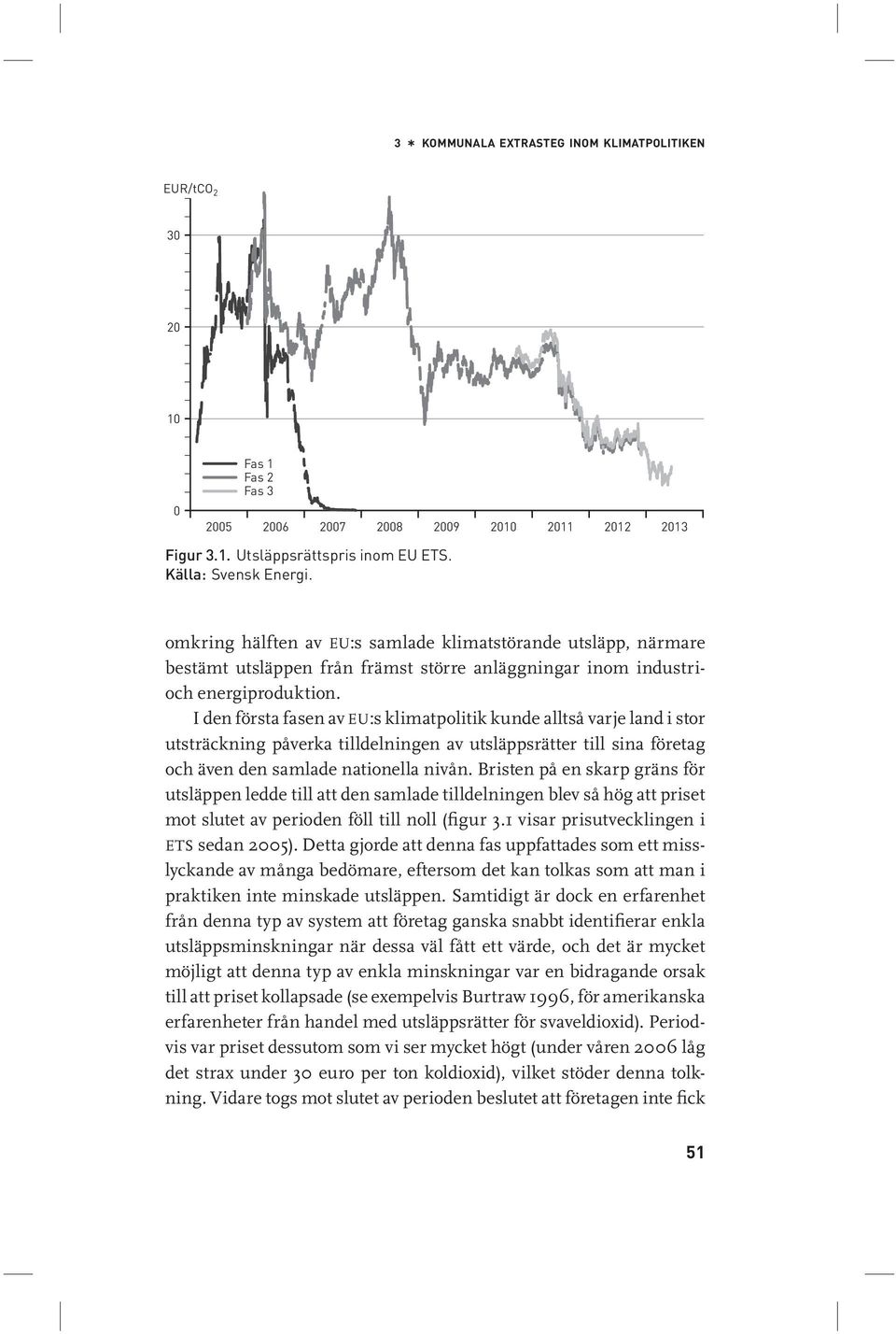 I den första fasen av EU:s klimatpolitik kunde alltså varje land i stor utsträckning påverka tilldelningen av utsläppsrätter till sina företag och även den samlade nationella nivån.