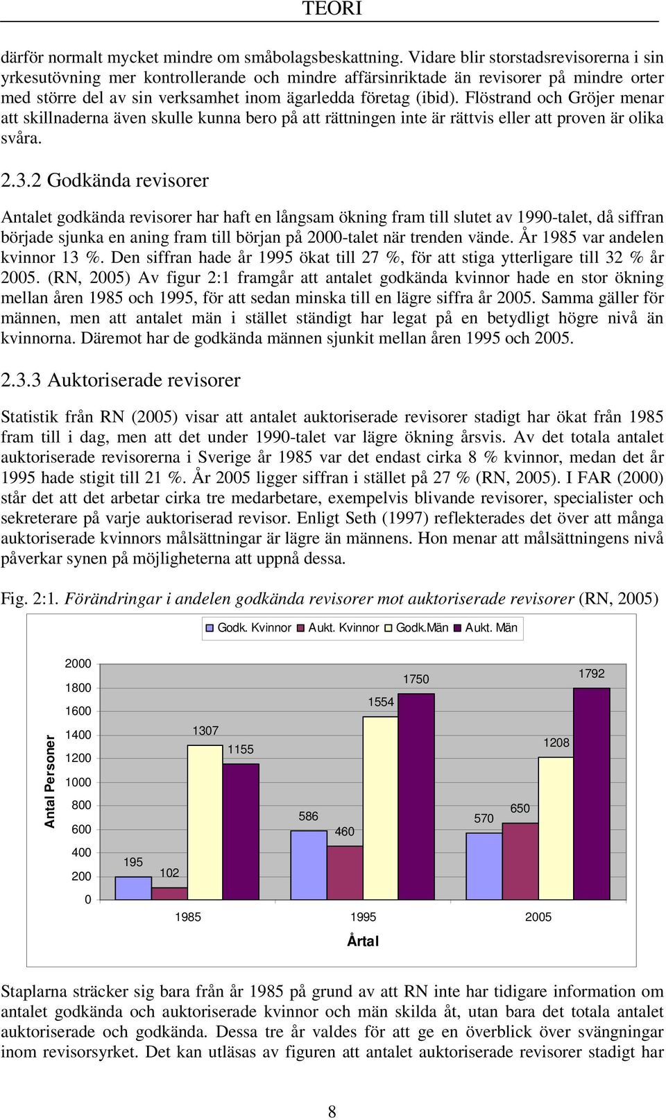 Flöstrand och Gröjer menar att skillnaderna även skulle kunna bero på att rättningen inte är rättvis eller att proven är olika svåra. 2.3.