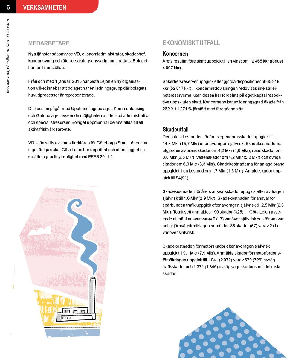 Diskussion pågår med Upphandlingsbolaget, Kommunleasing och Gatubolaget avseende möjligheten att dela på administrativa och specialistresurser.