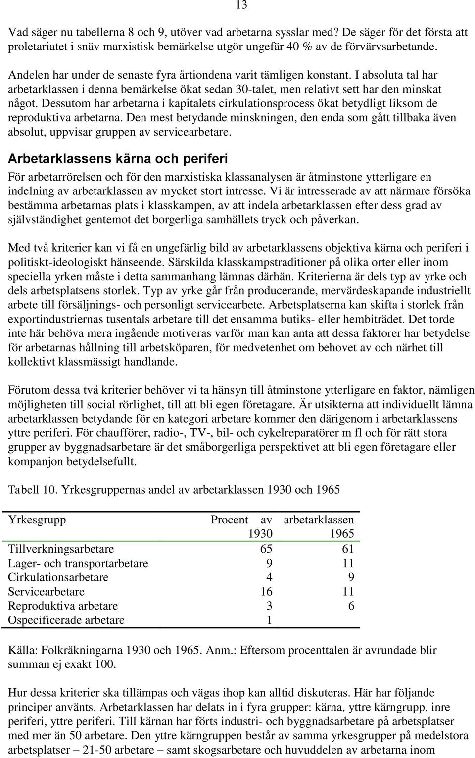 Dessutom har arbetarna i kapitalets cirkulationsprocess ökat betydligt liksom de reproduktiva arbetarna.